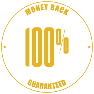 100% Money Back Guarantee